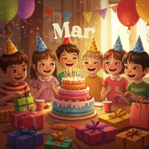 Feliz Cumpleaños, Mar