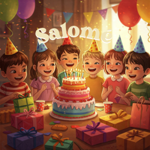 Feliz cumpleaños Salomé