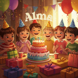 Feliz cumpleaños Alma